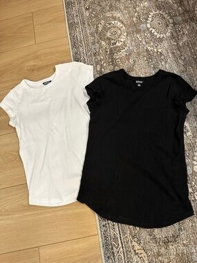Buffalo David Bitton Kids Short Sleeve Tees - Black & White